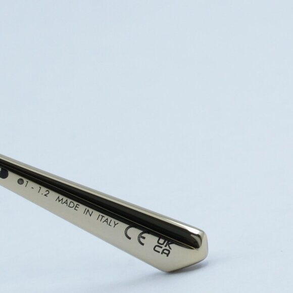 Dior MISSDIOR B1U B0H0 Sunglasses Gold Cat Eye Frame, Yellow Lenses - Picture 6 of 12